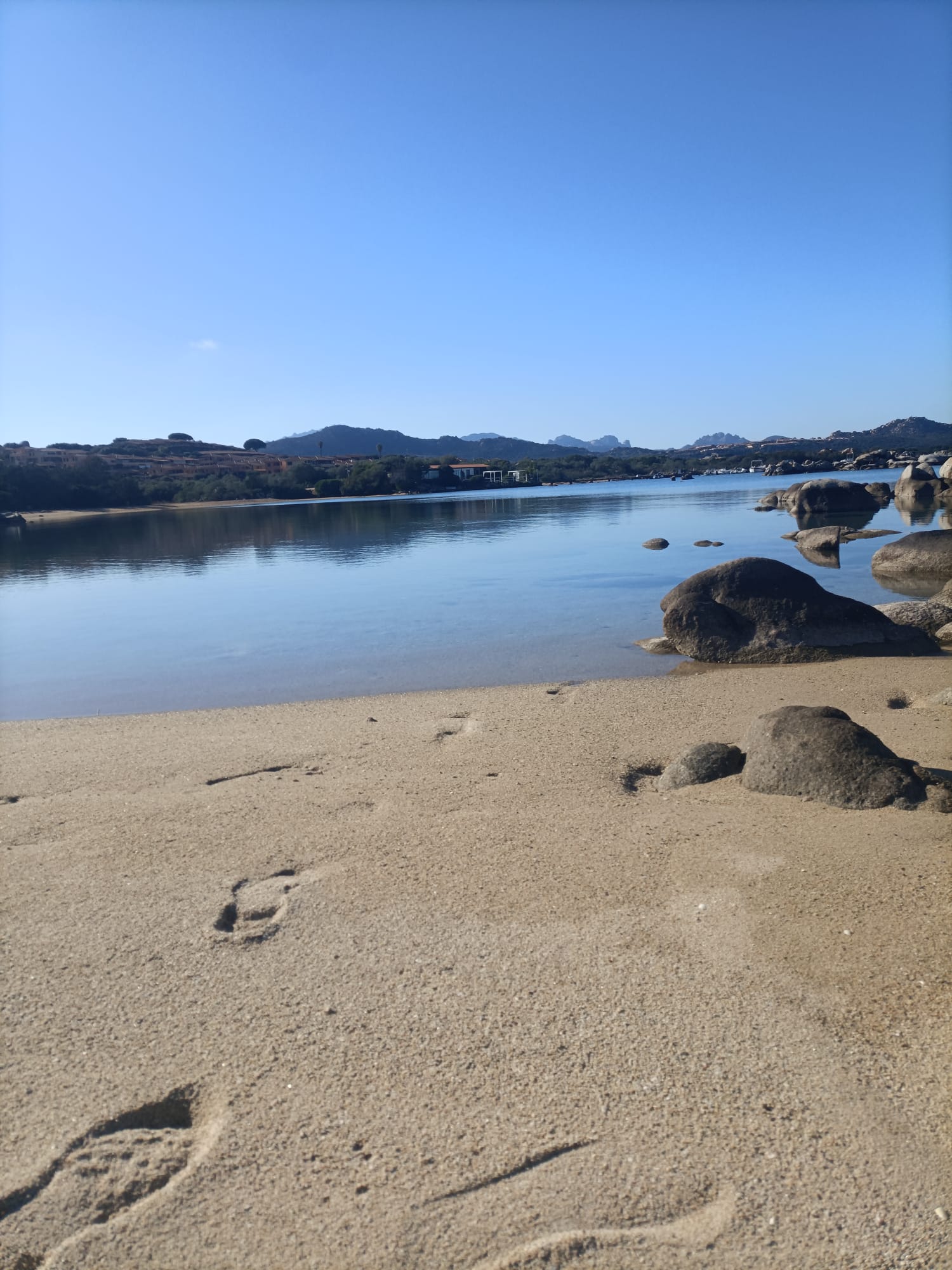 Sandy cove near Golfo Aranci